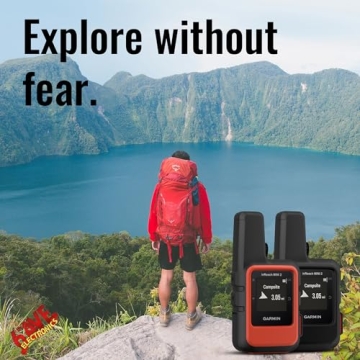 Garmin inReach Mini 2 Satellite Communicator for Hikers