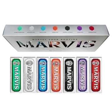 Marvis Toothpaste Flavor Collection Luxury Gift Set