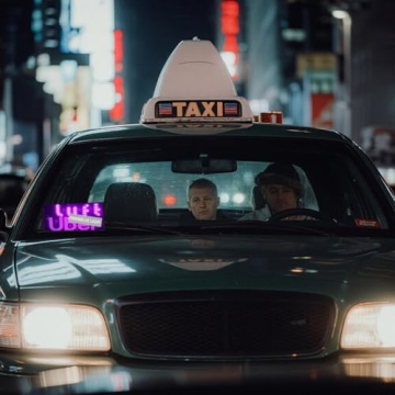 Unique LED Light Sign for Cars with USB & Suction Cups