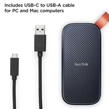 SanDisk 2TB Portable SSD - Speed, Durability, Storage