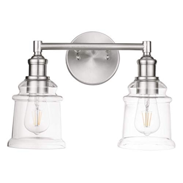 Prominence Home Eaton Ridge Brushed Nickel Vanity Light
