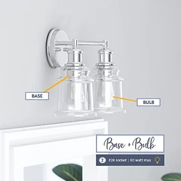 Prominence Home Eaton Ridge Brushed Nickel Vanity Light