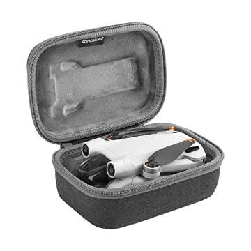 Carrying Case for DJI Mini 3 Pro, Compact Storage Bag Portable Carrying Case Compatible with DJI Min...