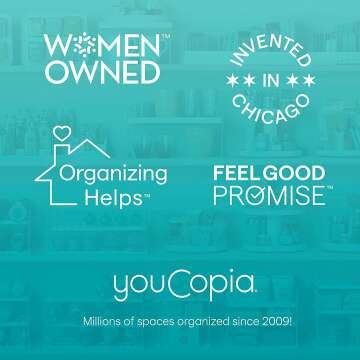 YouCopia UpSpace Water Bottle Organizer - Adjustable