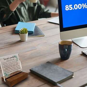 Social Worker Gifts for Women, Thank You Gift for Social Worker, Social Worker Definition, School Social Worker Gifts, Social Worker Appreciation Gifts Decorative Signs & PlaquesZDS3