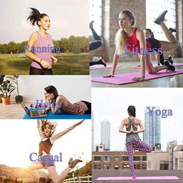 OPIBOO Womens Workout Tank Tops Sleeveless Yoga Tops for Women Athletic Exercise Gym Shirts Running Yoga Shirts Red