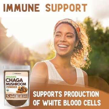 XPRS Nutra Organic Chaga Mushroom Powder - Immune Health Superfood