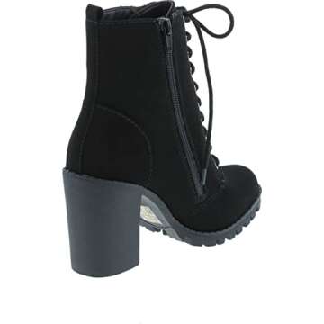 Soda Women's Malia Combat Boot - Style & Comfort