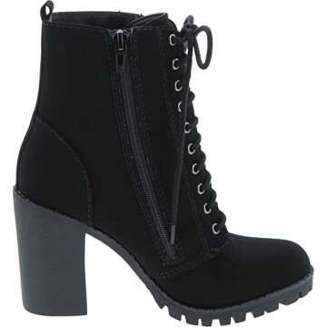 Soda Women's Malia Combat Boot - Style & Comfort
