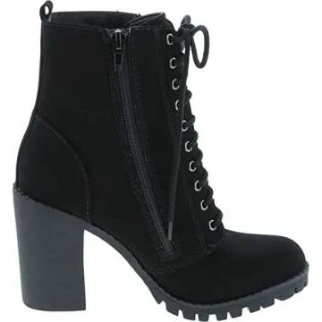 Soda Women's Malia Combat Boot - Style & Comfort