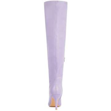 Allegra K Women's Stylish Thigh High Stiletto Boots