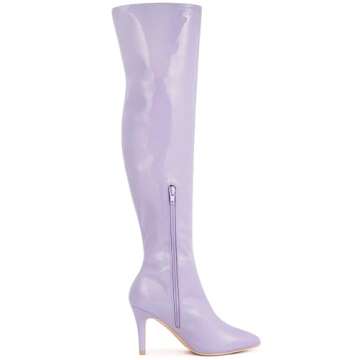 Allegra K Women's Stylish Thigh High Stiletto Boots