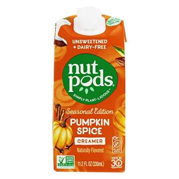 Nutpods Dairy Free Pumpkin Spice Creamer - A Vegan Delight
