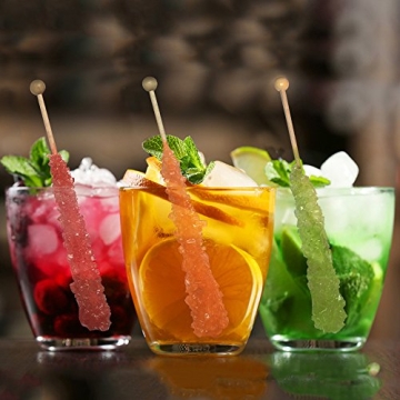 Espeez Extra Large Rock Candy Sticks - 36 Individually Wrapped