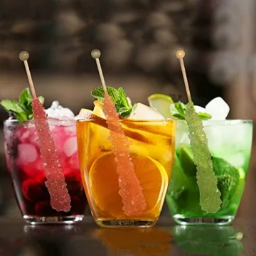 Espeez Extra Large Rock Candy Sticks - 36 Individually Wrapped