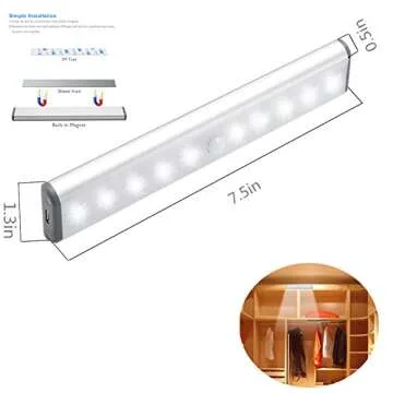 Portable LED Motion Sensor Light for Any Space