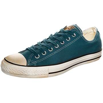 Converse Unisex Chuck Taylor All Star Vintage Washed Twill Double Zip Ox Low-Top Sneakers