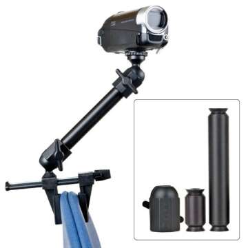 Delkin Fat Gecko Extension Kit for Dual Suction/Gator Camera Mounts