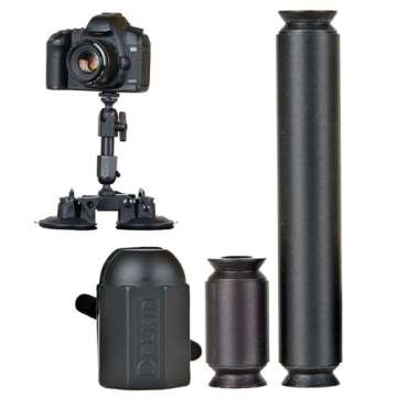 Delkin Fat Gecko Extension Kit for Dual Suction/Gator Camera Mounts