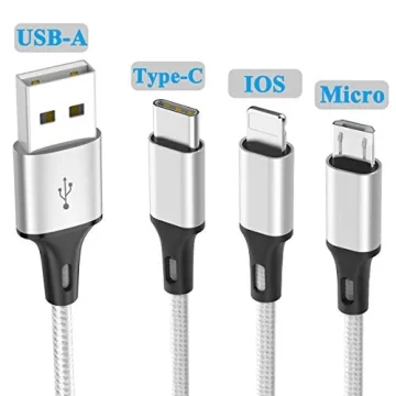 ONLYTANG Multi Charging Cable 3 in 1 Universal Charger
