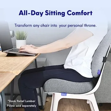 Cushion Lab Patented Pressure Relief Seat Cushion for Ultimate Comfort