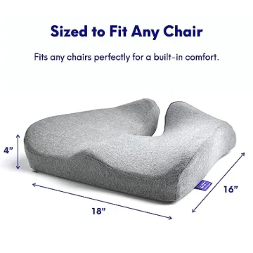 Cushion Lab Patented Pressure Relief Seat Cushion for Ultimate Comfort