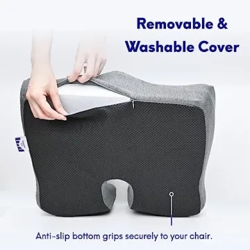 Cushion Lab Patented Pressure Relief Seat Cushion for Ultimate Comfort