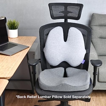 Cushion Lab Patented Pressure Relief Seat Cushion for Ultimate Comfort