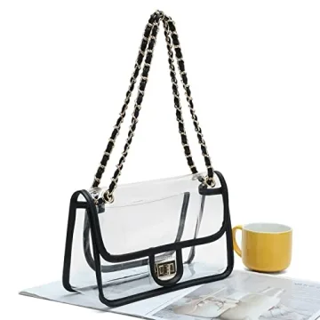 WOG2008 Clear Purse - Stylish & Durable Stadium Bag
