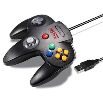 Vilros Retro Gaming 5 USB Classic Controller Set for Nostalgic Fun