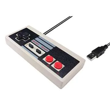 Vilros Retro Gaming 5 USB Classic Controller Set for Nostalgic Fun