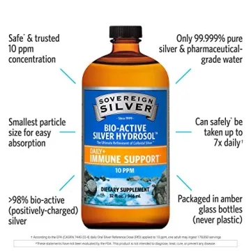 Sovereign Silver Bio-Active Liquid for Immune Support