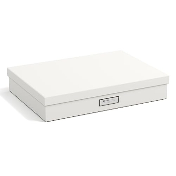 Sverker Fiberboard Storage Box - Stylish Document Organization Solution