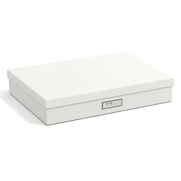 Sverker Fiberboard Storage Box - Stylish Document Organization Solution