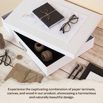 Bigso Sverker Fiberboard Legal Storage Box for Organizing