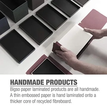 Bigso Sverker Fiberboard Legal Storage Box for Organizing