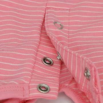 LOPHIPETS Girl Dog Shirts Recovery Suit Pajamas for Small Teacup Dog Chihuahua Yorkie Puppy Cat Clothes-Pink Strips/XS