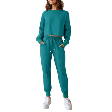 Trendy ZESICA Long Sleeve Pajama Set for Cozy Days