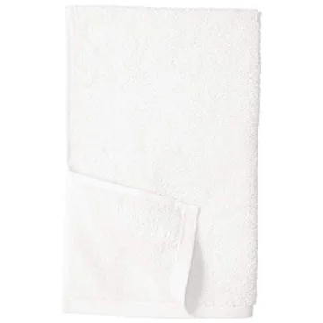 Amazon Basics Cotton Hand Towels 12-Pack Soft Absorbent