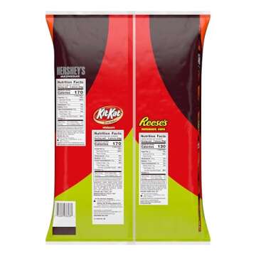 HERSHEY'S, KIT KAT and REESE'S Assorted Milk Chocolate Candy Variety Bag, 80.39 oz (265 Pieces)