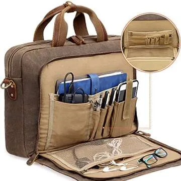 Stylish Manificent Laptop Messenger Bag for Men 15.6 Inch