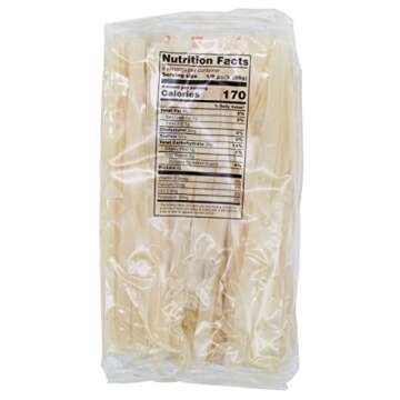 Wide Thai Rice Stick Noodles XL (1cm) - Pack of 2 (16 Ounce Each)
