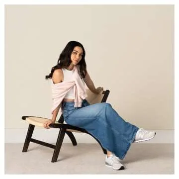 New Balance Women's 574 Core Sneakers - Eco-Friendly Comfort and Style in Nimbus Cloud