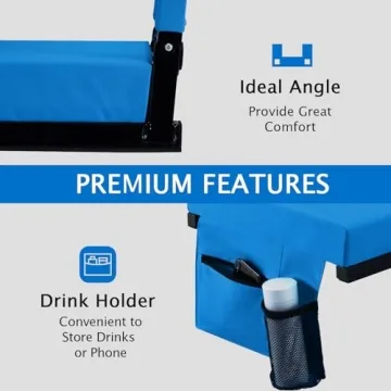 Besunbar Comfortable Stadium Seat with Back Support