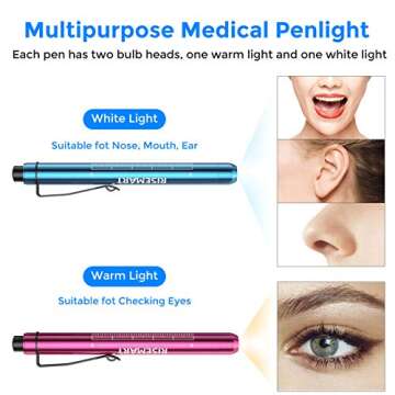 Reliable RISEMART Pen Lights for Medical Professionals