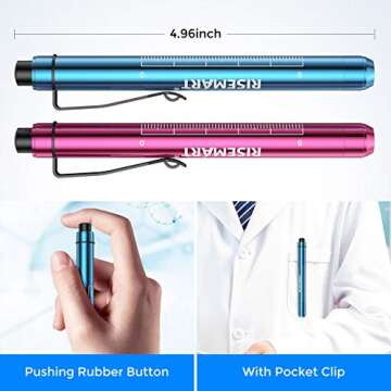 Reliable RISEMART Pen Lights for Medical Professionals