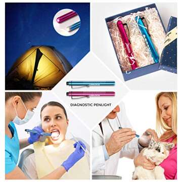 Reliable RISEMART Pen Lights for Medical Professionals