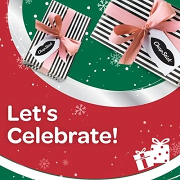 ChapStick Holiday Advent Calendar with 12 Lip Balms Gift Set