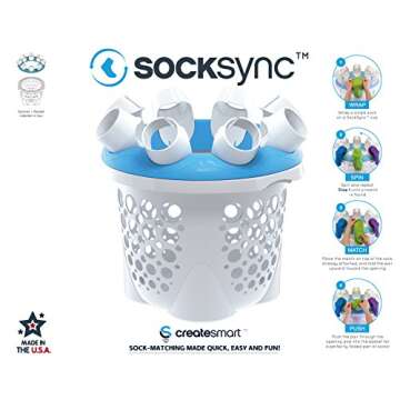 SockSync - Innovative Sock Sorter for Easy Matching