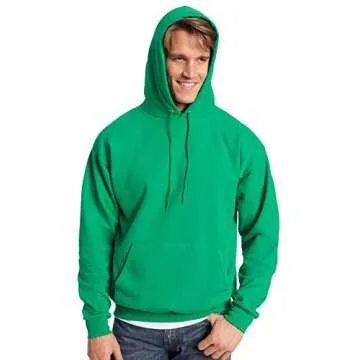 Hanes EcoSmart 50/50 Pullover Hoodie Wow Pink